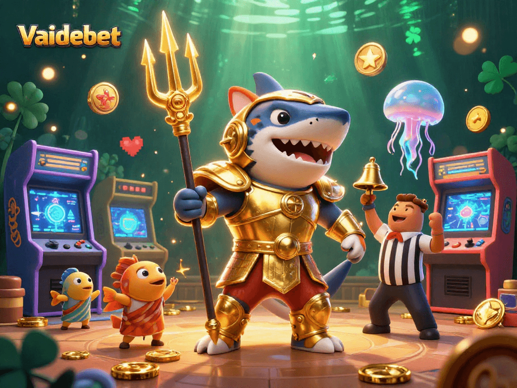 Join Vaidebet for thrilling bets and gameplay in a vibrant underwater casino setting