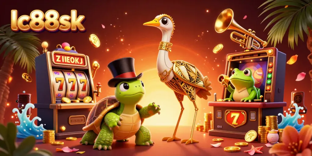 Engage with thrilling games at lc88sk with vibrant characters and dynamic casino elements.