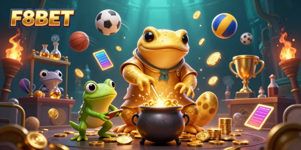 Experience F8BET with thrilling action and vibrant scenes from an exciting online casino atmosphere.