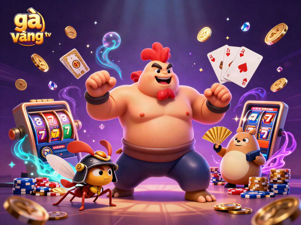 Bet on gà vàng tv with fierce characters and dynamic casino visuals