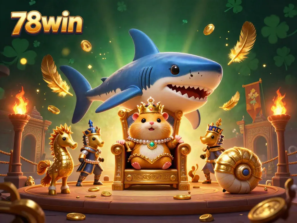 Experience thrilling gaming at 78win with unique characters and vibrant casino elements.