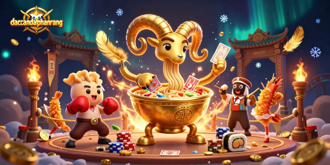 Join "dacsandatphanrang" in an epic casino showdown featuring dynamic characters and festive game elements.