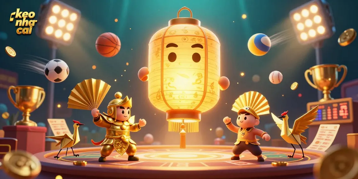 Engage with keo nha cai and explore dynamic sports betting elements in this vibrant casino scene.