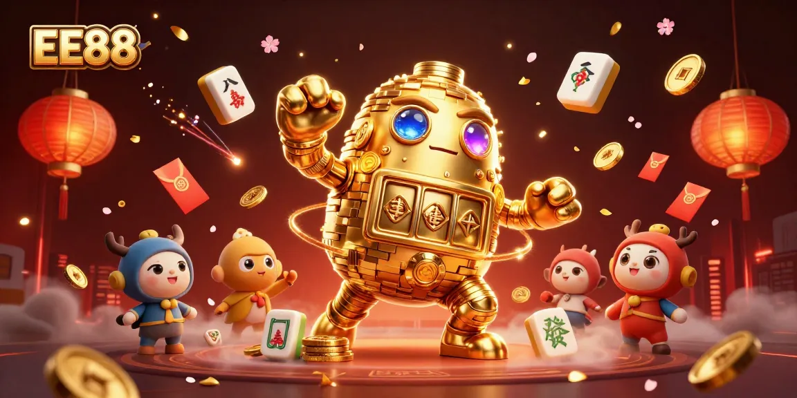 Engage with EE88's exciting games featuring vibrant visuals and dynamic casino elements.