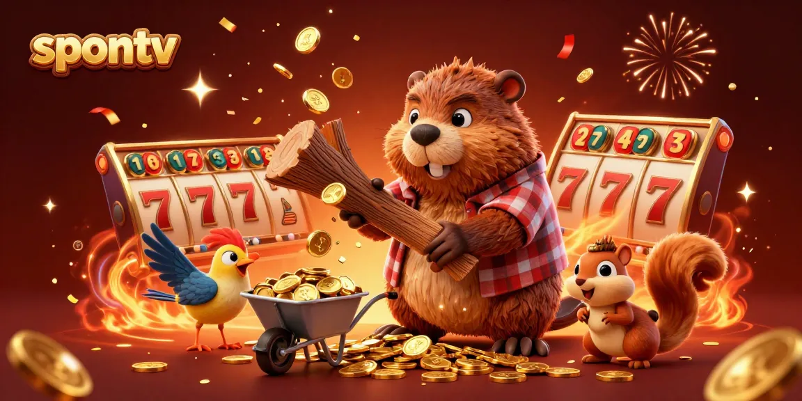 Win on spontv with vibrant characters celebrating riches in a dynamic gambling scene.