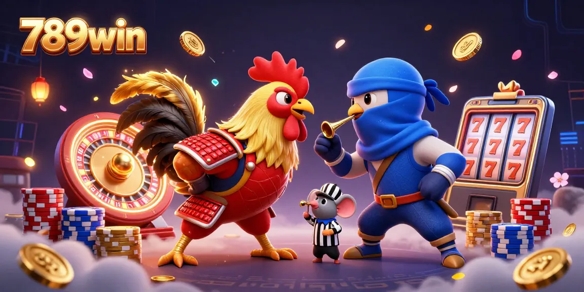 Experience thrilling action at 789win with dynamic roosters in a high-stakes casino showdown.