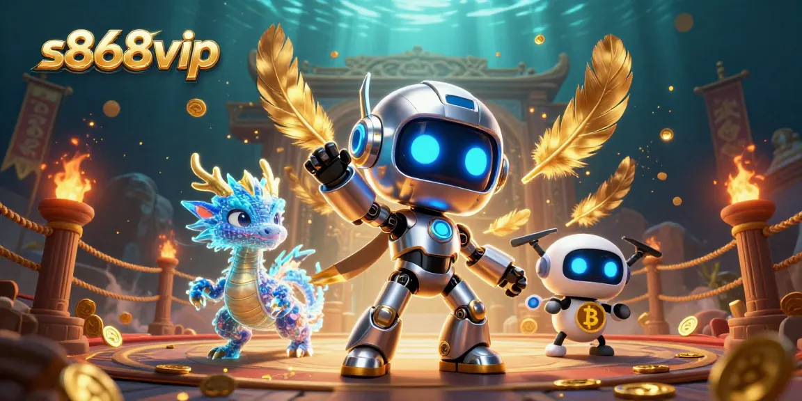 Engage in thrilling gaming adventures with s868vip and vibrant casino-themed characters.